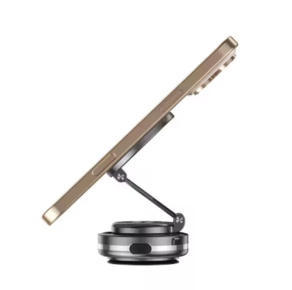 Support de téléphone pour voiture à aspiration magnétique à rotation 360