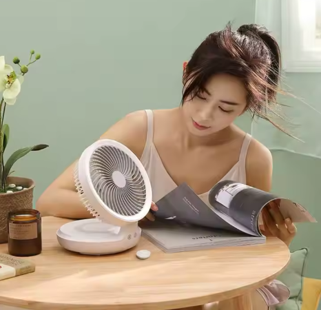 Ventilateur électrique Portable sans lame, Rechargeable par USB