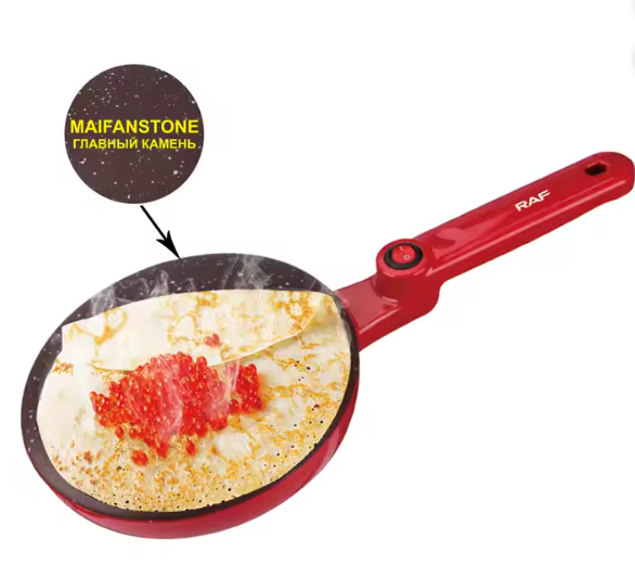 Crêpière électrique antiadhésive automatique