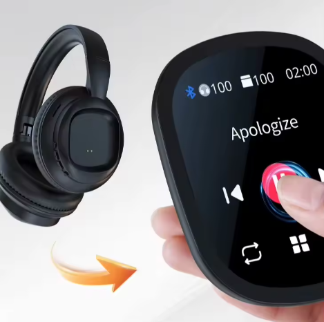 Casque sans fil Écran LCD tactile